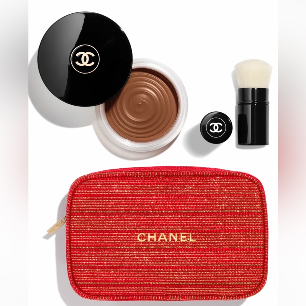 CHANEL Holiday 2022 Gift Set GLOW FORTH Bronzer Set